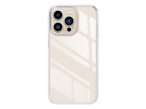 nevox StyleShell SHOCKFlex, Suojus, Apple, iPhone 15 Pro, 15,5 cm (6.1"), Läpinäkyvä