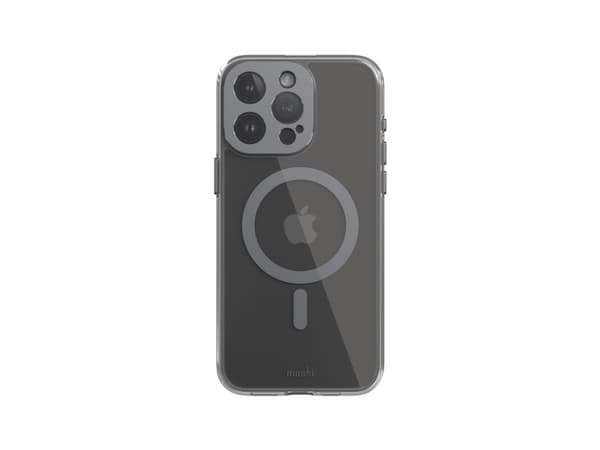 Moshi iGlaze for iPhone 15 Pro Max - Meteorite Pilkas