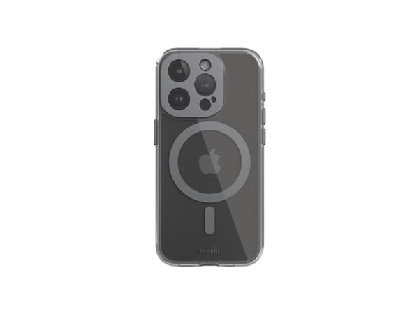 Moshi iGlaze for iPhone 15 Pro - Meteorite Pilkas