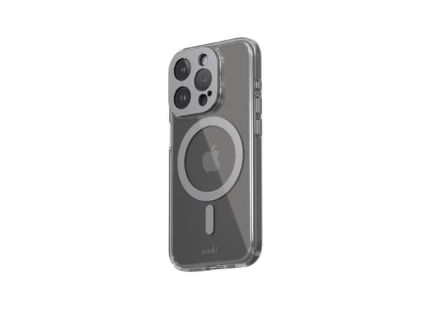 Moshi iGlaze for iPhone 15 Pro - Meteorite Pilkas