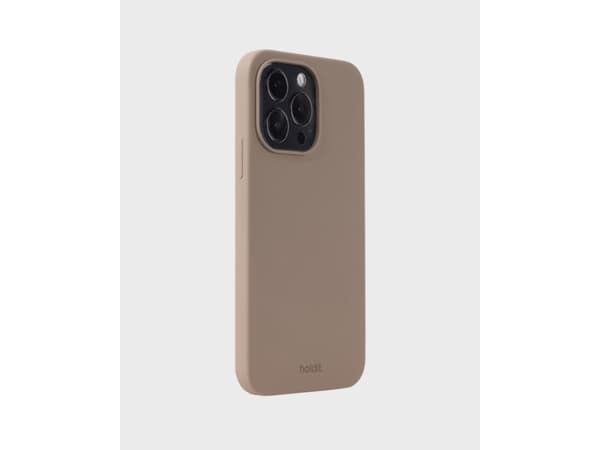 HoldIt Silicone, Etui, Apple, iPhone 15 Pro Max, 17 cm (6.7"), Brun