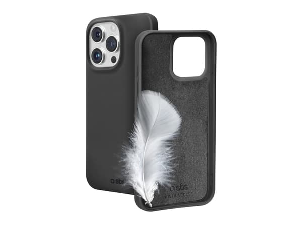 SBS TEINSTIP1561PK, Etui, Apple, iPhone 15 Pro, 15,5 cm (6.1"), Sort