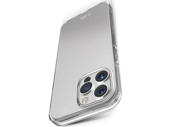 SBS TEUNBKEX2IP1567P, Suojus, Apple, iPhone 15 Pro Max, 17 cm (6.7"), Läpinäkyvä