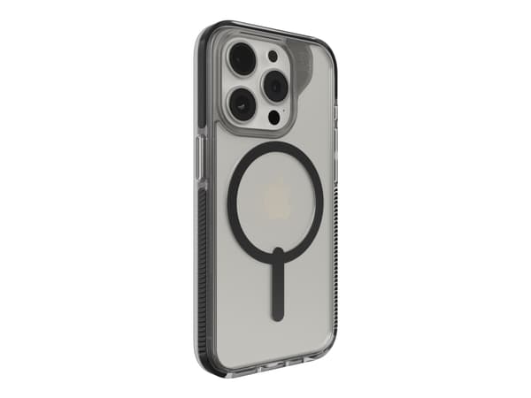 ZAGG Cases Santa Cruz Snap Apple iPhone 15 Pro Black EN/FR, Suojus, Apple, iPhone 15 Pro, 15,5 cm (6.1"), Läpinäkyvä