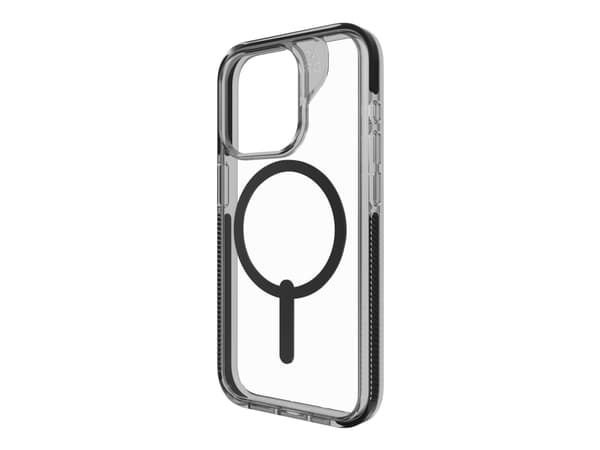 ZAGG Cases Santa Cruz Snap Apple iPhone 15 Pro Black EN/FR, Suojus, Apple, iPhone 15 Pro, 15,5 cm (6.1"), Läpinäkyvä