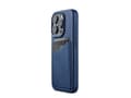 Pikkukuva 2 / 5: Troubadour Goods Limited Mujjo Full Leather Wallet Case - Kotelot suunniteltu iPhone 15 Pro, yhteensopiva MagSafe (monaco sininen) kanssa