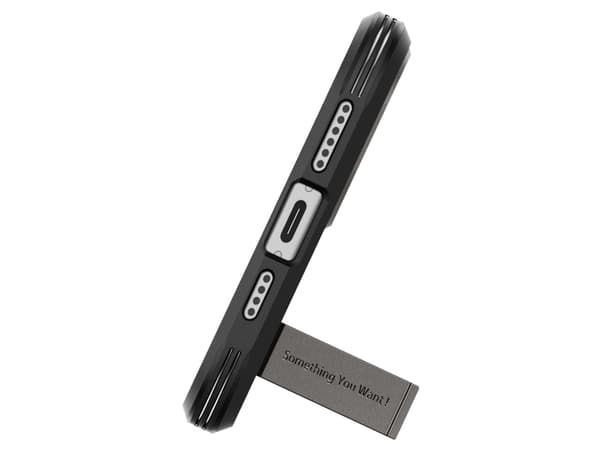 Spigen Tough Armor, Omslag, Apple, iPhone 15 Plus, 17 cm (6.7"), Grå