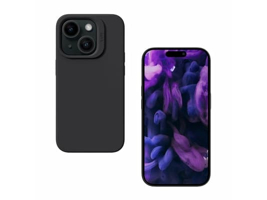 LAUT HUEX SLIM, Omslag, Apple, iPhone 15 Plus, 17 cm (6.7"), Svart