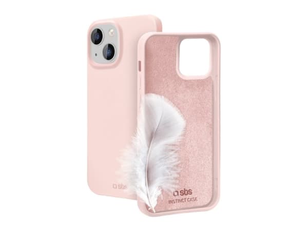 SBS TEINSTIP1561P, Suojus, Apple, iPhone 15, 15,5 cm (6.1"), Vaaleanpunainen