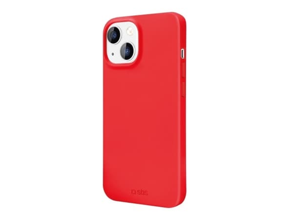 SBS TEINSTIP1561R, Suojus, Apple, iPhone 15, 15,5 cm (6.1"), Punainen
