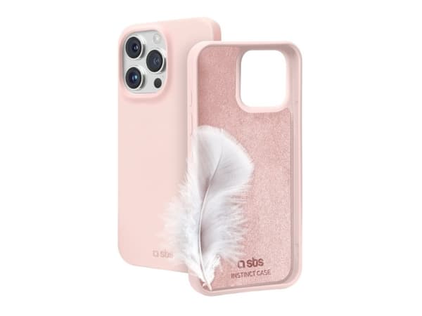 SBS TEINSTIP1561PP, Etui, Apple, iPhone 15 Pro, 15,5 cm (6.1"), Rosa