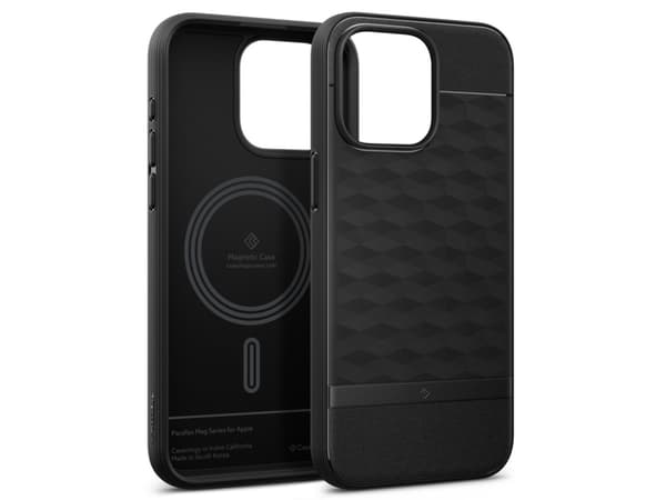 Kotelo Spigen Caseology Parallax MAG iPhone 15 Pro 6.1" Magsafe koru / matta koru ACS0