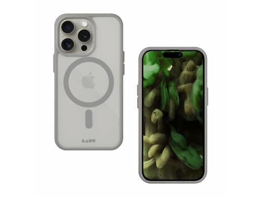 LAUT Huex Protect, Etui, Apple, iPhone 15 Pro Max, 17 cm (6.7"), Grå, Gjennomsiktig