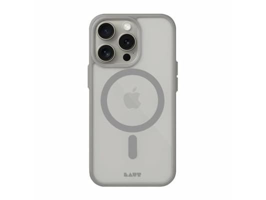 LAUT Huex Protect, Etui, Apple, iPhone 15 Pro Max, 17 cm (6.7"), Grå, Gjennomsiktig