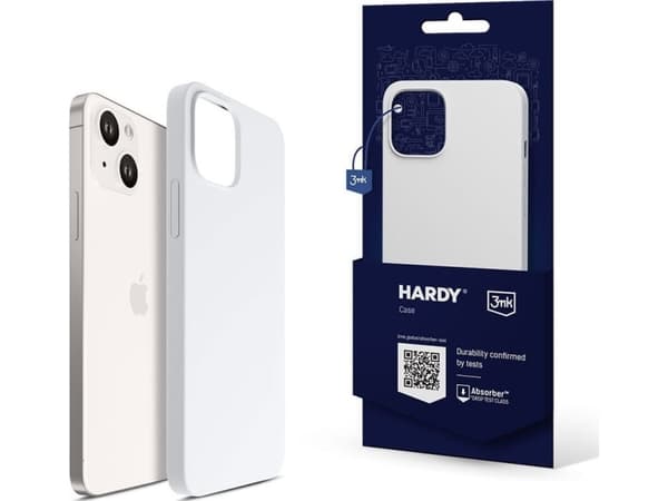 3MK Hardy Case iPhone 15 Plus / 14 Plus6.7" silver-white/silver-white MagSafe
