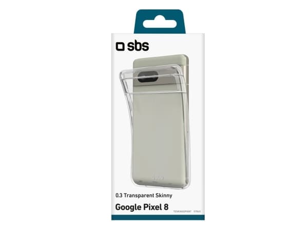 SBS TESKINGOPIX8T, Omslag, Google, Pixel 8, 15,8 cm (6.2"), Transparent
