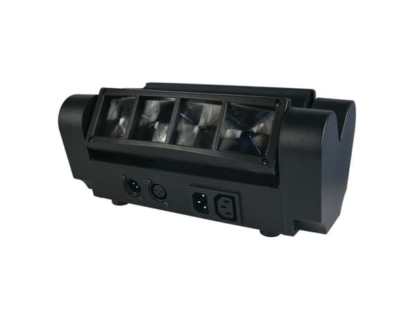 LIGHT4ME studiolampa LIGHT4ME Spider MKII Turbo led-ljuseffekt 8x3W