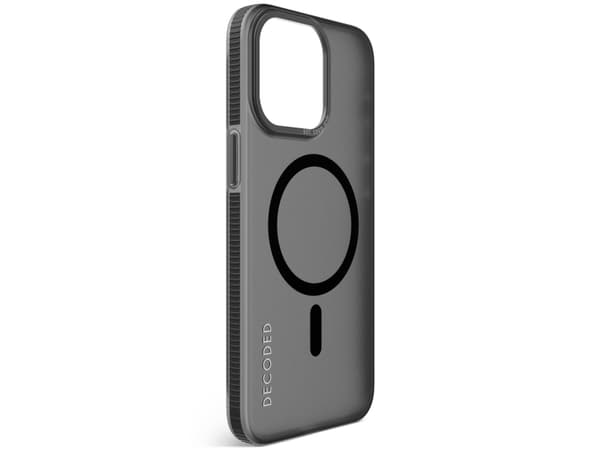 Decoded D24IPO15PMBCT2FK, Suojus, Apple, iPhone 15 Pro Max, 17 cm (6.7"), Musta, Läpinäkyvä