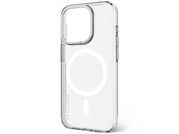 Decoded D24IPO15PBCT2TT, Suojus, Apple, iPhone 15 Pro, 15,5 cm (6.1"), Läpinäkyvä