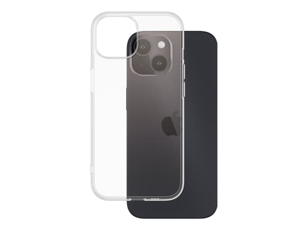 SAFE. by PanzerGlass - Baksidedeksel for mobiltelefon - selvhelbredende TPU - gjennomsiktig - for Apple iPhone 15