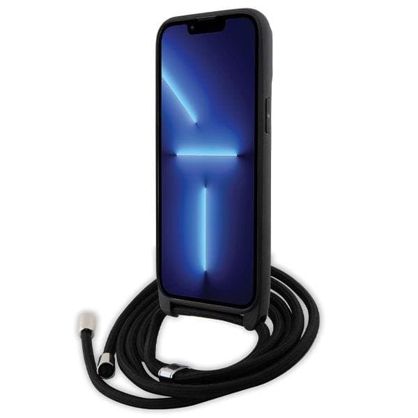 KARL LAGERFELD iPhone 13 Pro/13 Halsbandsskal Crossbody Saffiano