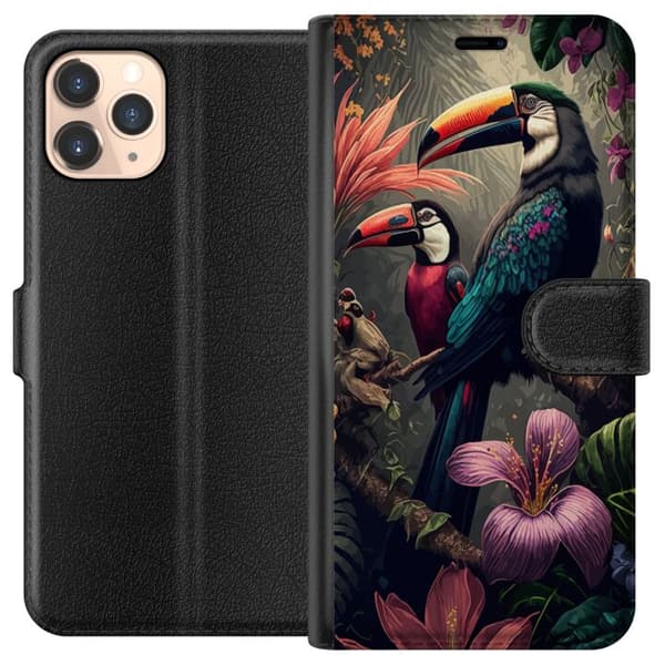 Apple iPhone 11 Pro Lompakkokotelo Trooppinen