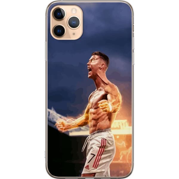Apple iPhone 11 Pro Max Gjennomsiktig deksel Cristiano Ronaldo