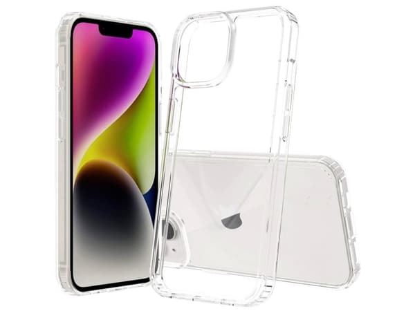 JT BERLIN Pankow Clear, Omslag, Apple, iPhone 15 Plus, 17 cm (6.7"), Transparent