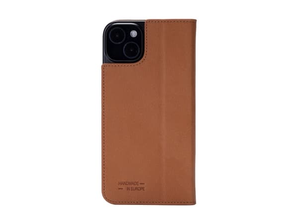 JT BERLIN BookCase Tegel, Folio-kotelo, Apple, iPhone 15, 15,5 cm (6.1"), Konjakinvärinen