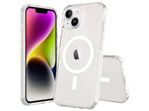JT BERLIN Pankow Clear MagSafe, Etui, Apple, iPhone 15 Plus, 17 cm (6.7"), Gjennomsiktig