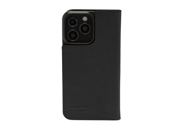 JT BERLIN BookCase Tegel, Folio, Apple, iPhone 15 Pro, 15,5 cm (6.12"), Sort