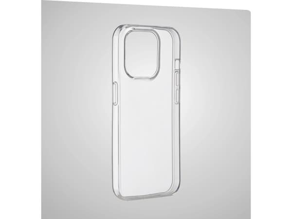 Hama 00136027, Suojus, Apple, iPhone 15 Plus, 17 cm (6.7"), Läpinäkyvä