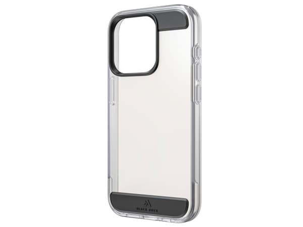 Black Rock Air Robust, Etui, Apple, iPhone 15 Pro, 15,5 cm (6.12"), Sort, Gjennomsiktig