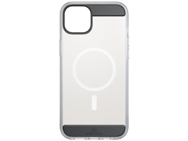 Black Rock Mag Air Protection, Etui, Apple, iPhone 15 Plus, 17 cm (6.7"), Sort, Gjennomsiktig