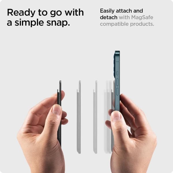 Spigen Valentinus Magnetic Card Holder Black