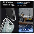Miniatyrbild 6 av 10: Spigen iPhone 15 Pro Case Ultra Hybrid Crystal Clear