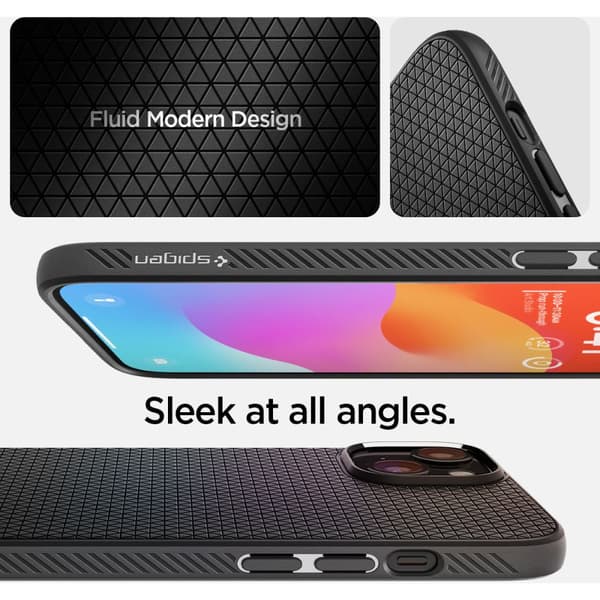 Spigen iPhone 15 Case Liquid Air Black
