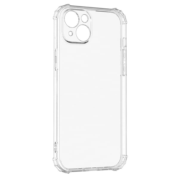 Til iPhone 15 Plus Shell Case TPU-ramme + Akryl-bagside-telefoncover