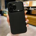 Miniatyrbild 1 av 2: Slim-Fit TPU telefonfodral Skal för iPhone 15 Pro Fodral - Svart