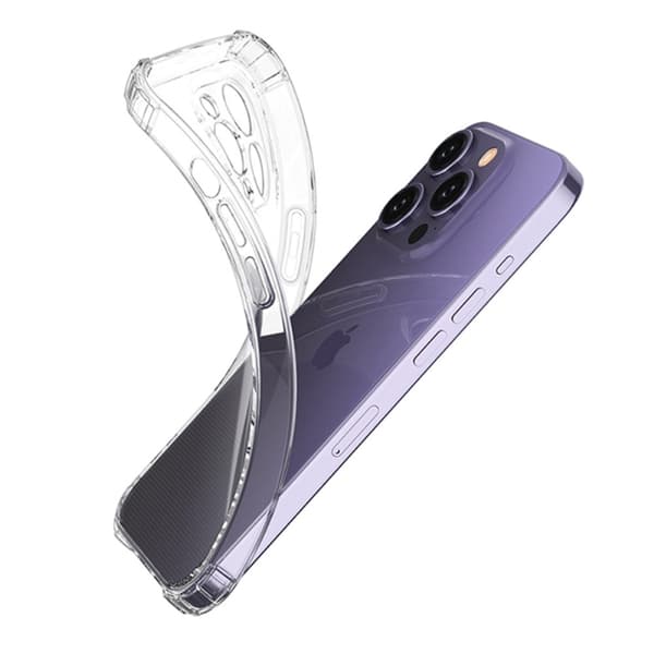 iPhone 15 Pro Shell Case -kotelolle TPU-kehys + akryylitakapuhelinkotelo