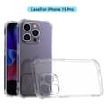 Pikkukuva 4 / 7: iPhone 15 Pro Shell Case -kotelolle TPU-kehys + akryylitakapuhelinkotelo