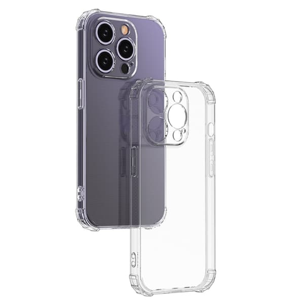 iPhone 15 Pro Shell Case -kotelolle TPU-kehys + akryylitakapuhelinkotelo