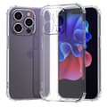 Pikkukuva 2 / 7: iPhone 15 Pro Shell Case -kotelolle TPU-kehys + akryylitakapuhelinkotelo