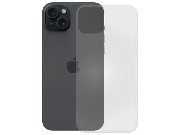 PEDEA 50160966, Etui, Apple, iPhone 15, 15,5 cm (6.1"), Gjennomsiktig