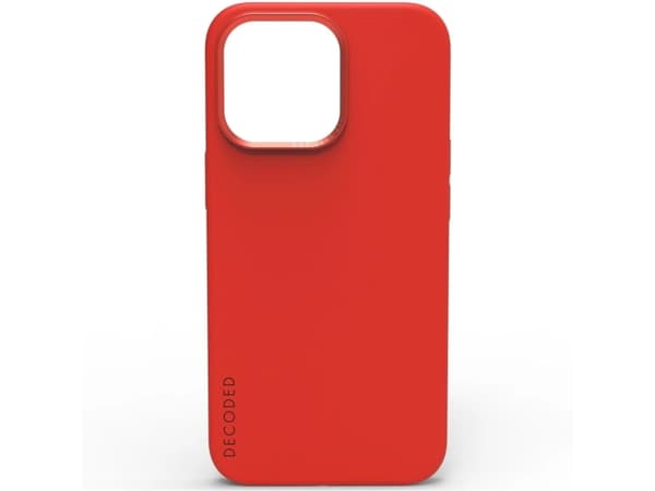 Decoded Silicone Back Cover, Etui, Apple, iPhone 13 Pro Max, 17 cm (6.69"), Rød