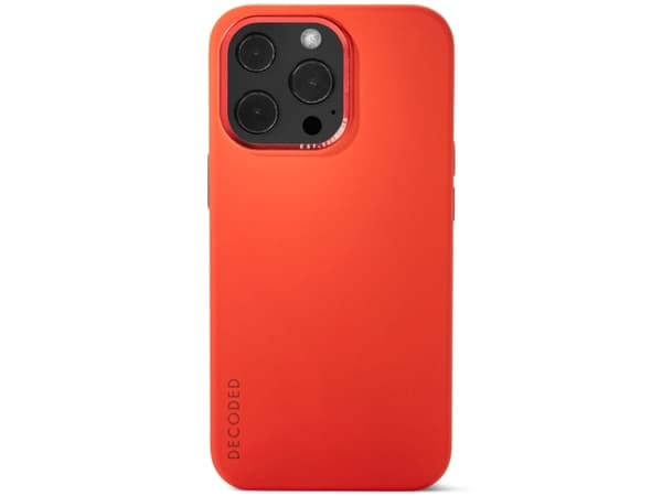 Decoded Silicone Back Cover, Etui, Apple, iPhone 13 Pro Max, 17 cm (6.69"), Rød