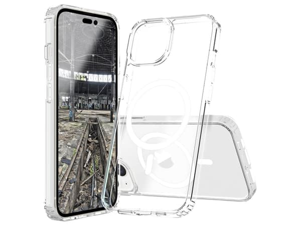 JT BERLIN Pankow Clear MagSafe, Suojus, Apple, iPhone 13, 15,4 cm (6.06"), Läpinäkyvä