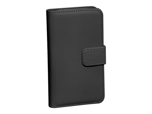 PEDEA Book Cover Classic für iPhone 15, musta (50160965)