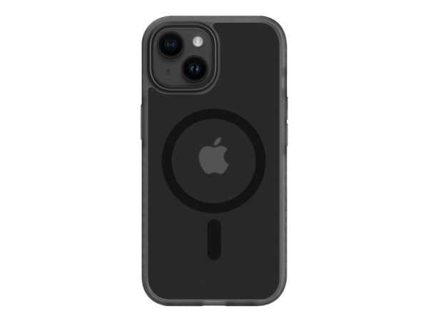 nevox StyleShell INVISIO, Etui, Apple, iPhone 15, 15,5 cm (6.1"), Sort