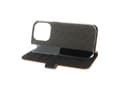 Miniatyrbilde 5 av 5: Insmat Premium - Lommebok for mobiltelefon - ekte skinn, polykarbonat, kartong+papir+aluminiumsfolie - brun - for Apple iPhone 15 Pro